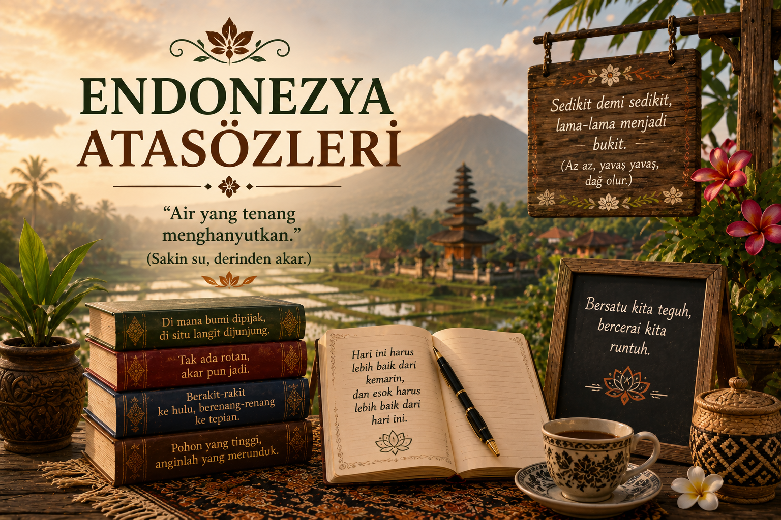 Endonezya Atasözleri