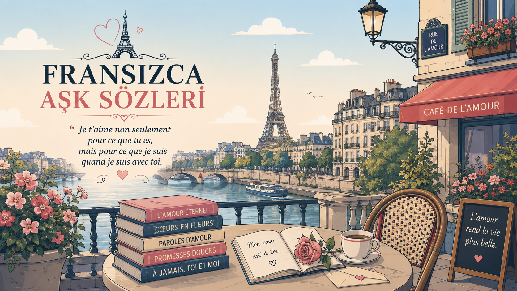 Fransızca Aşk Sözleri